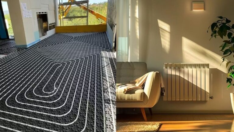 radiadores y suelo radiante