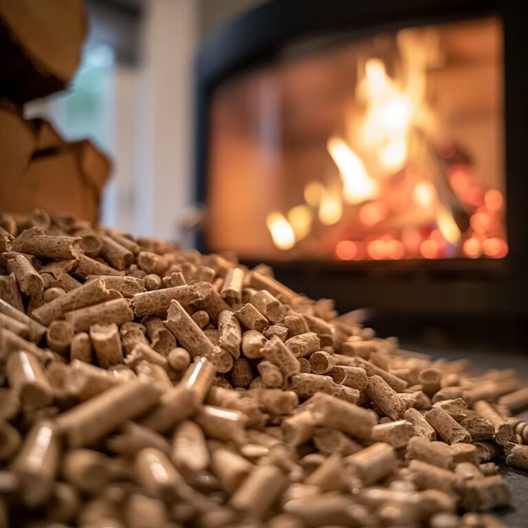 hidro estufa de pellets de madera