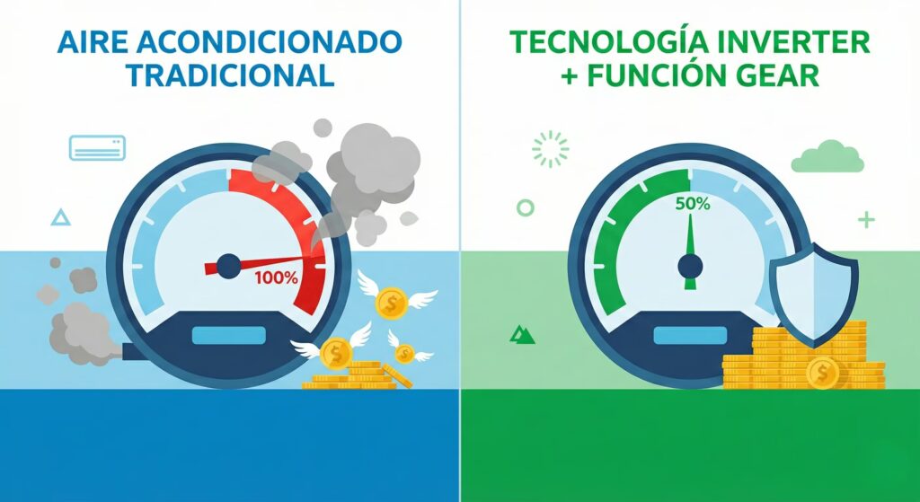 Cómo reducir el consumo de tu aire acondicionado a la mitad